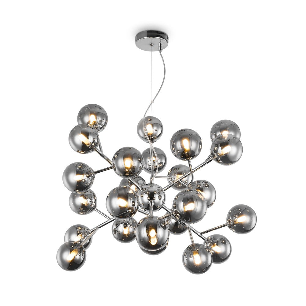 Dallas Deep Chandelier With Chrome Styling-Maytoni-South Charlotte Fine Lighting