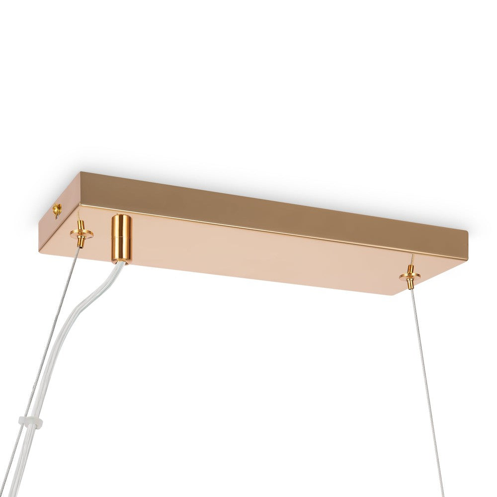 Dallas Horizontal Pendant Lamp With Gold Styling-Maytoni-South Charlotte Fine Lighting