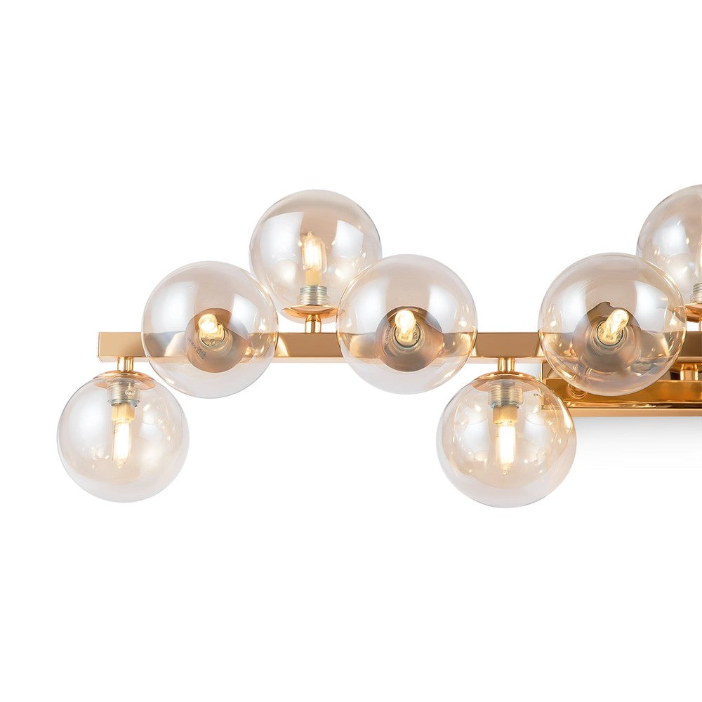 Dallas Long Wall Lamp With Gold Styling-Maytoni-South Charlotte Fine Lighting