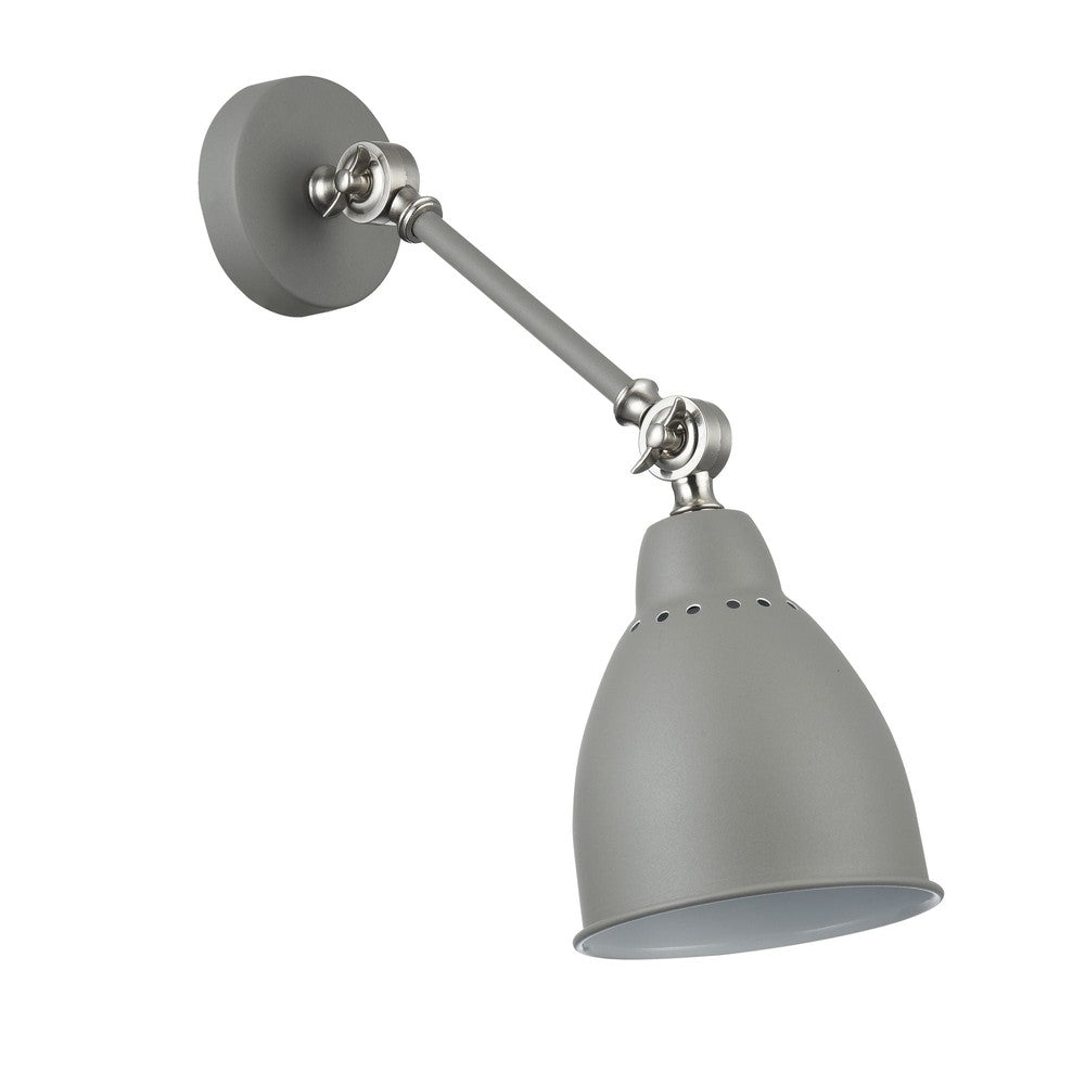 Domino Wall Lamp In Grey-Maytoni-South Charlotte Fine Lighting