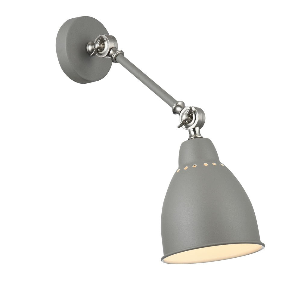 Domino Wall Lamp In Grey-Maytoni-South Charlotte Fine Lighting