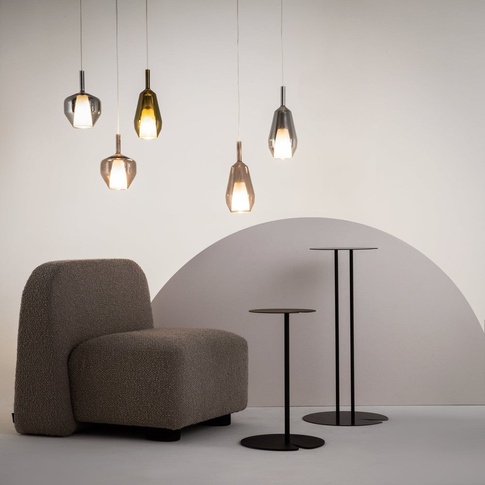 Duality Pendant Lamp With Brown Shade-Maytoni-South Charlotte Fine Lighting