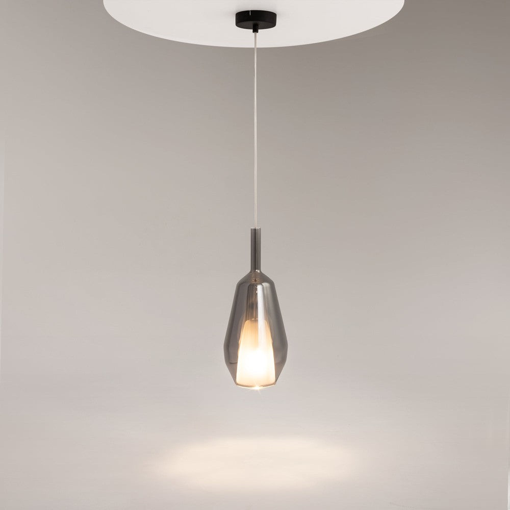 Duality Pendant Lamp With Smoky Shade-Maytoni-South Charlotte Fine Lighting