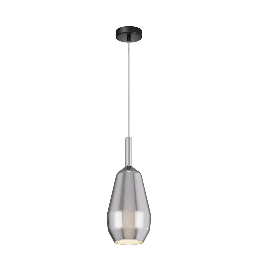 Duality Pendant Lamp With Smoky Shade-Maytoni-South Charlotte Fine Lighting