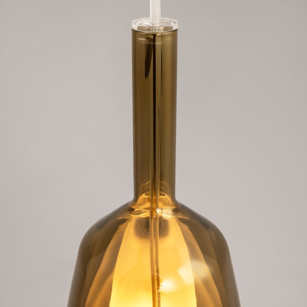 Duality Pendant Lamp with Gold Shade-Maytoni-South Charlotte Fine Lighting