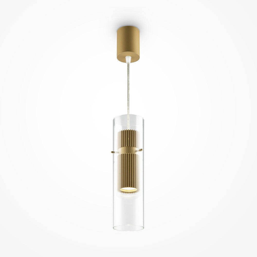 Dynamics Pendant Lamp With Gold Styling-Maytoni-South Charlotte Fine Lighting