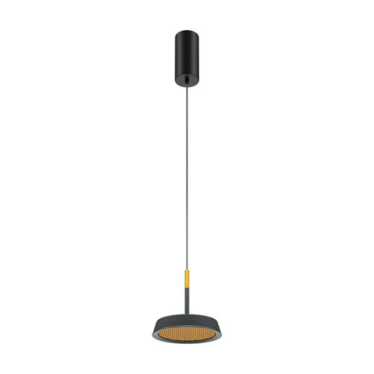 El Pendant Lamp With Black with gold Styling-Maytoni-South Charlotte Fine Lighting