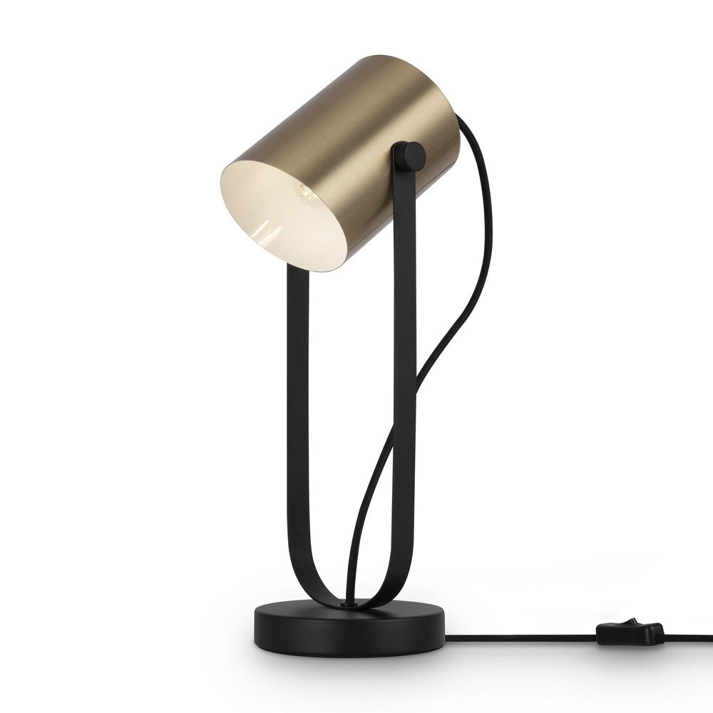 Elori Table Lamp With Black and brass Styling-Maytoni-South Charlotte Fine Lighting