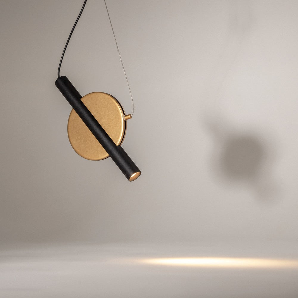 Enigma Pendant Lamp With Brass Styling-Maytoni-South Charlotte Fine Lighting