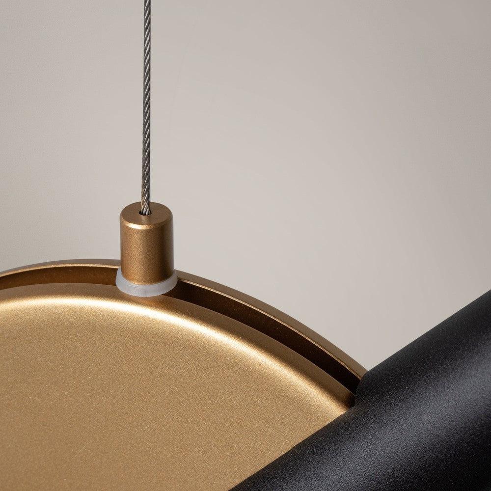 Enigma Pendant Lamp With Brass Styling-Maytoni-South Charlotte Fine Lighting