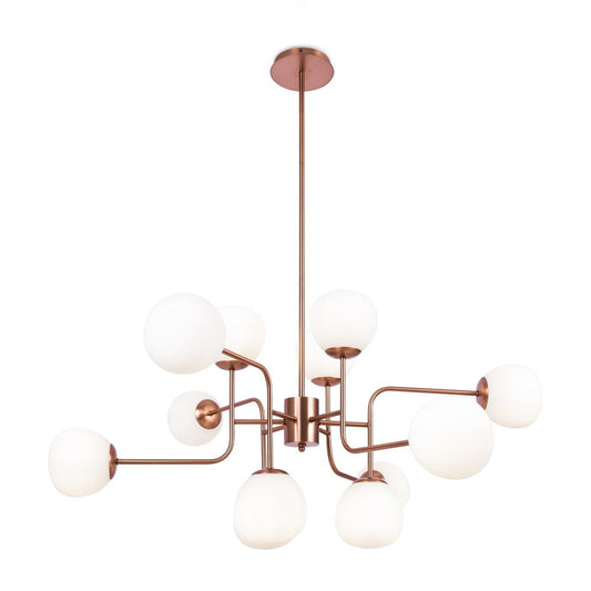 Erich Chandelier Cluster With Brass Styling - Large-Maytoni-South Charlotte Fine Lighting