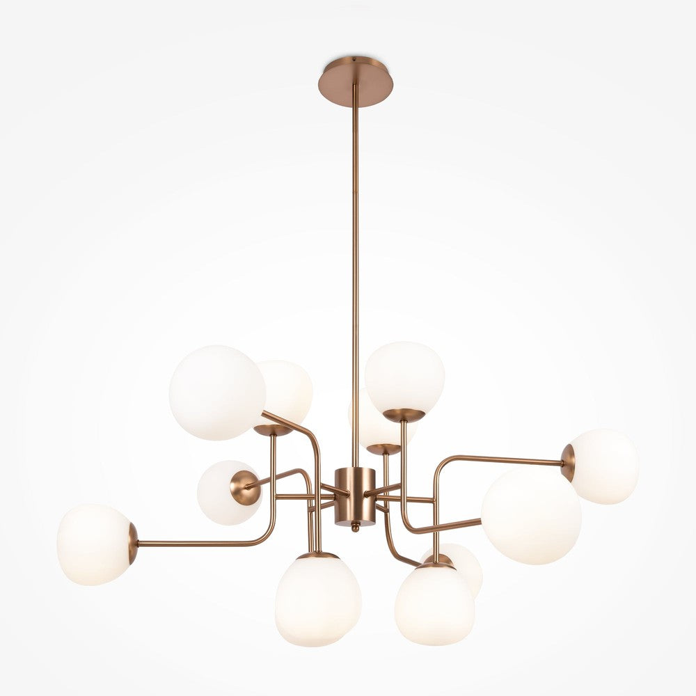 Erich Chandelier With Gold Styling-Maytoni-South Charlotte Fine Lighting