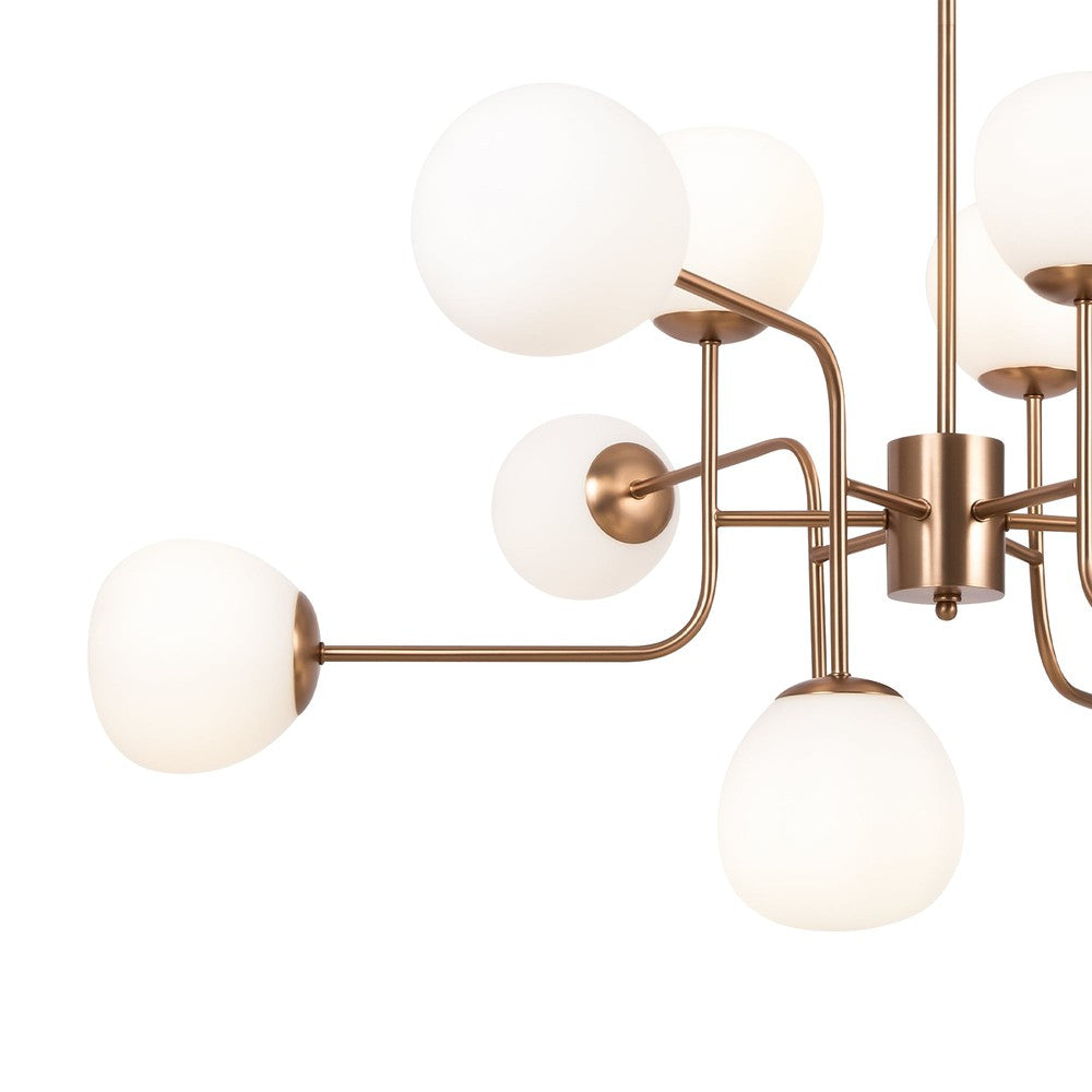 Erich Chandelier With Gold Styling-Maytoni-South Charlotte Fine Lighting