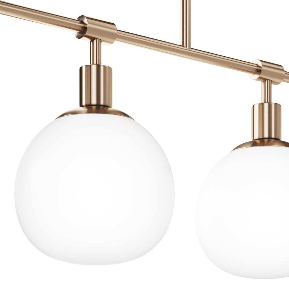 Erich Linear Pendant Lamp With Brass Styling-Maytoni-South Charlotte Fine Lighting