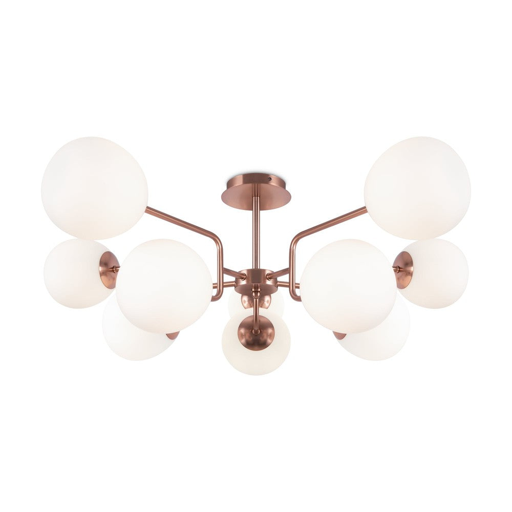 Erich Pendant Lamp Cluster With Brass Styling-Maytoni-South Charlotte Fine Lighting