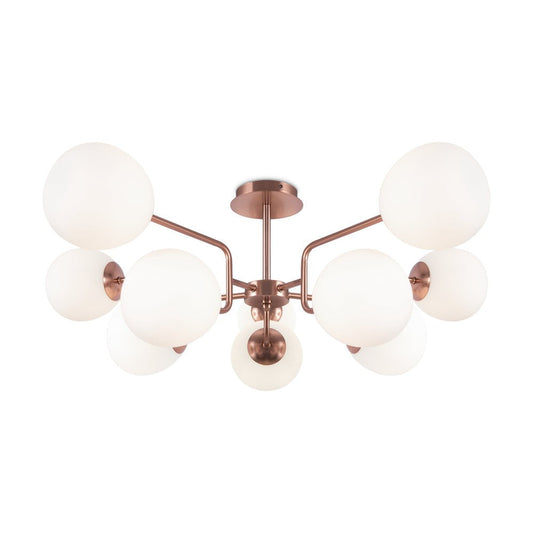 Erich Pendant Lamp Cluster With Brass Styling-Maytoni-South Charlotte Fine Lighting