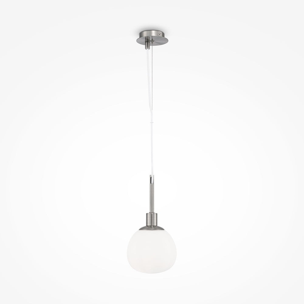 Erich Pendant Lamp With Nickel Styling-Maytoni-South Charlotte Fine Lighting