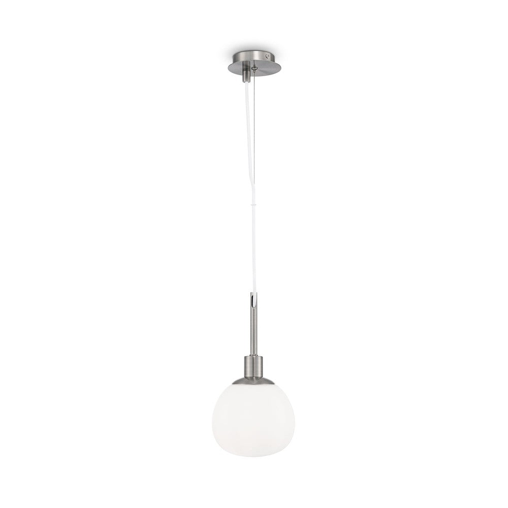 Erich Pendant Lamp With Nickel Styling-Maytoni-South Charlotte Fine Lighting