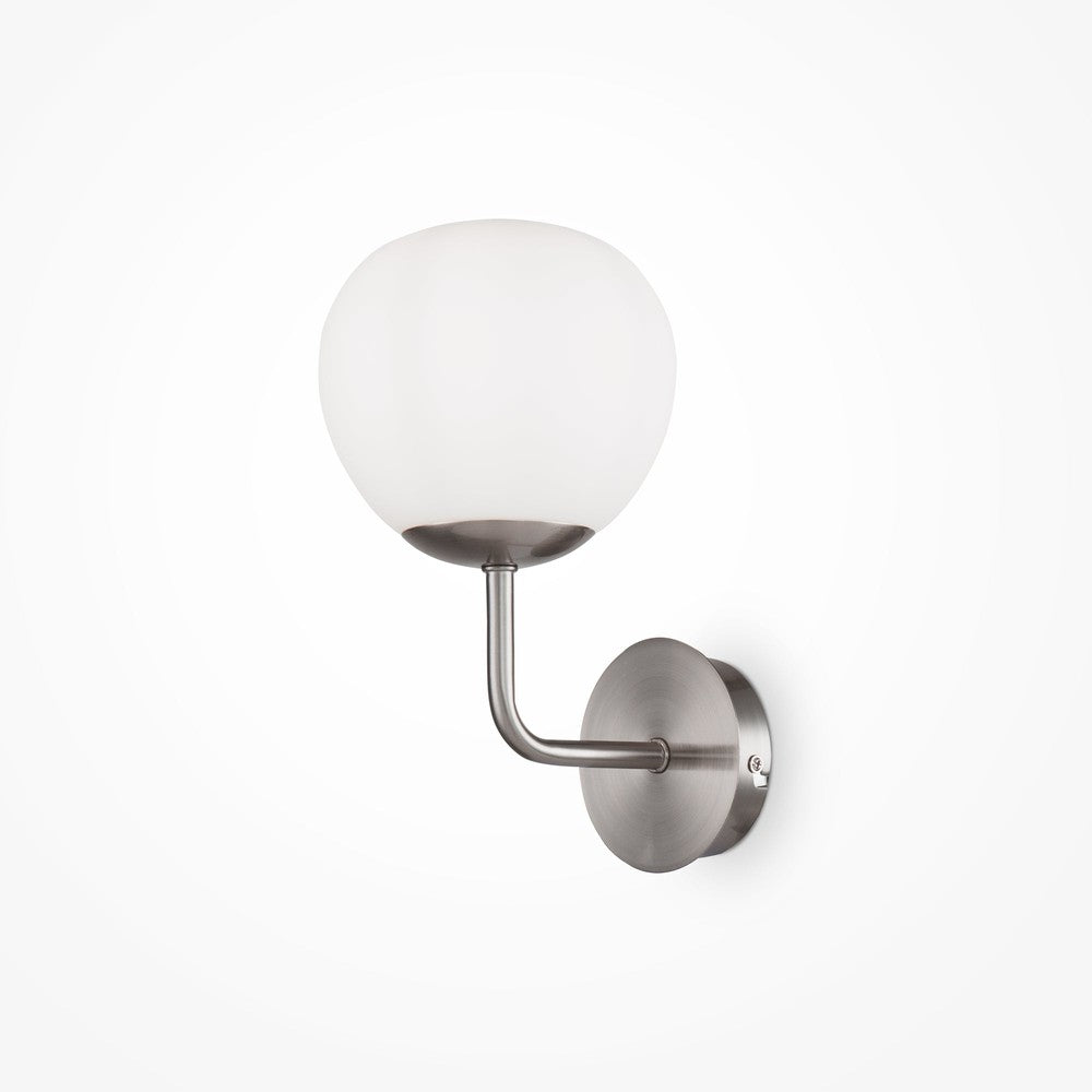 Erich Wall Lamp With Nickel Styling-Maytoni-South Charlotte Fine Lighting