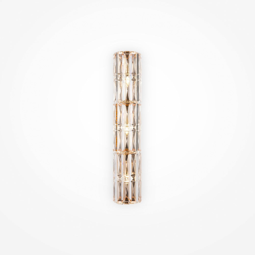 Facet Wall Lamp With Gold Styling - Long-Maytoni-South Charlotte Fine Lighting