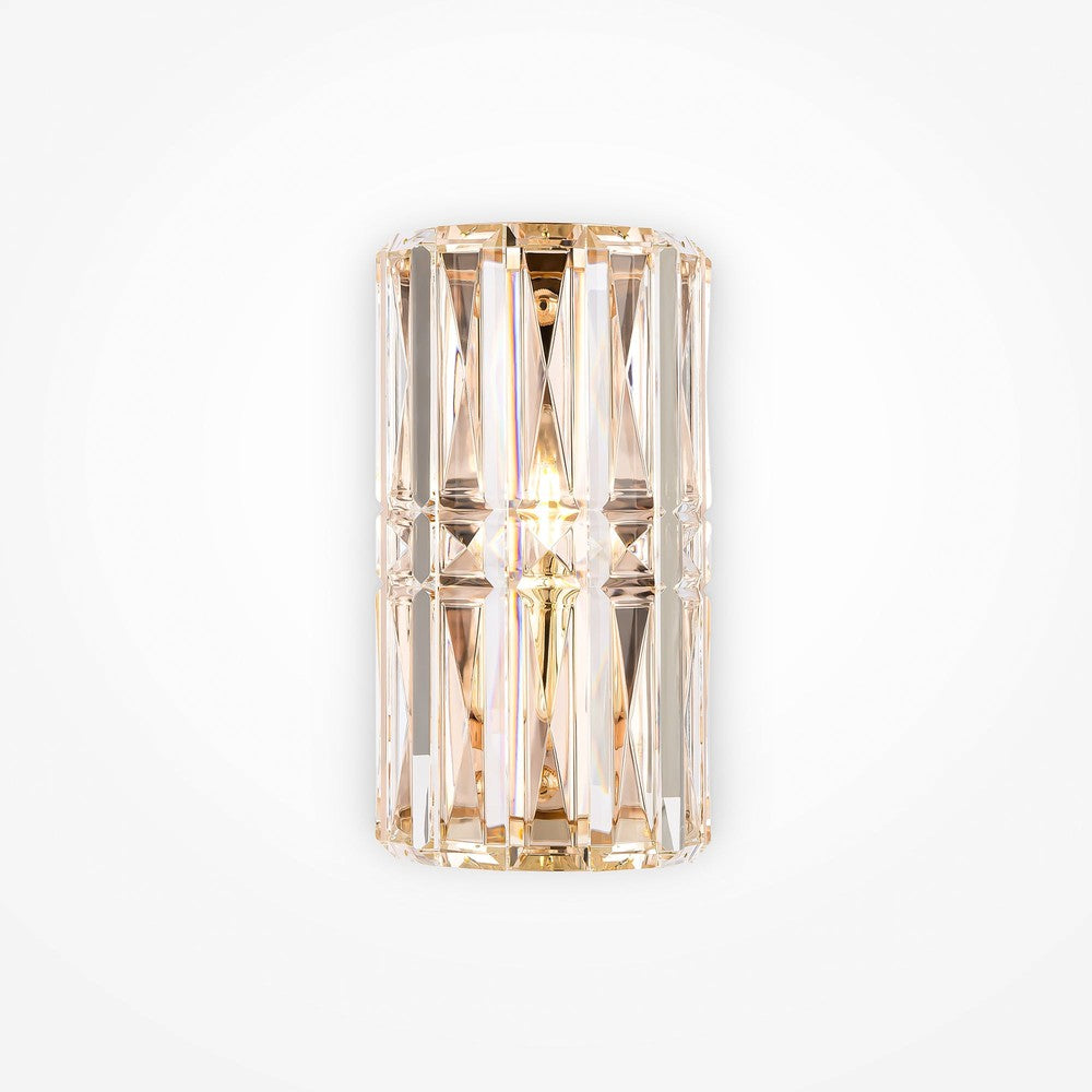 Facet Wall Lamp With Gold Styling-Maytoni-South Charlotte Fine Lighting