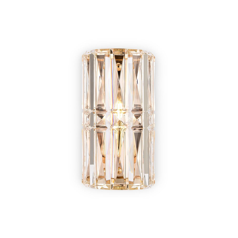 Facet Wall Lamp With Gold Styling-Maytoni-South Charlotte Fine Lighting