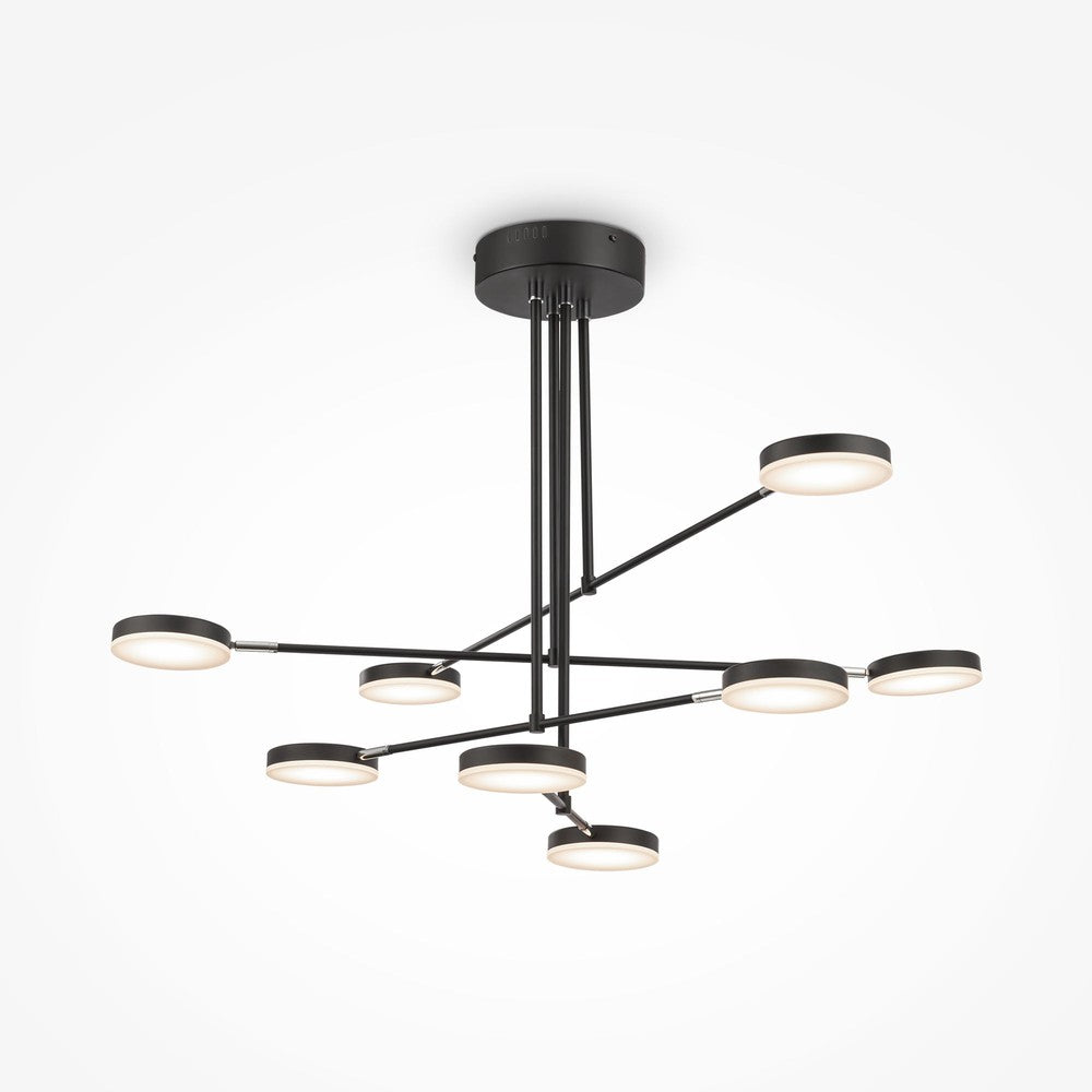 Fad Pendant Lamp In Black - Cluster-Maytoni-South Charlotte Fine Lighting