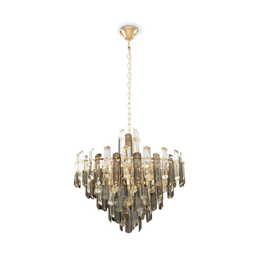 Flare Chandelier With Gold Styling - Large-Maytoni-South Charlotte Fine Lighting