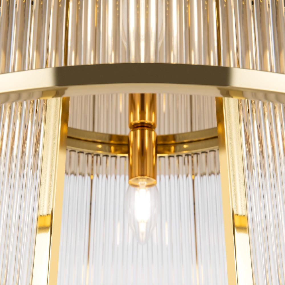 Frame Chandelier With Gold Styling-Maytoni-South Charlotte Fine Lighting