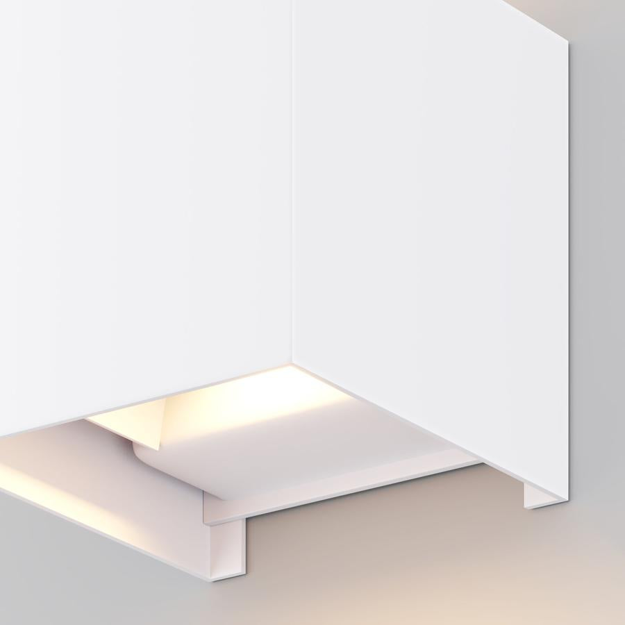 Fulton Wall Light White-Maytoni-South Charlotte Fine Lighting