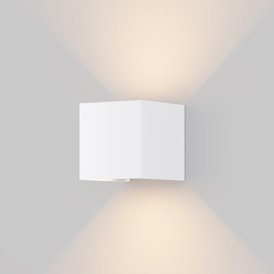 Fulton Wall Light White-Maytoni-South Charlotte Fine Lighting