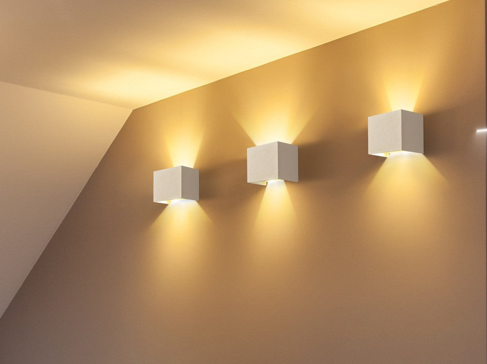 Fulton Wall Light White-Maytoni-South Charlotte Fine Lighting