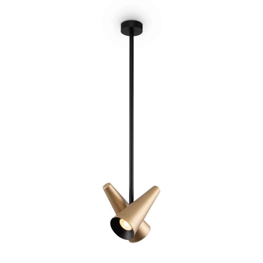 Giro Pendant Lamp With Brass Styling-Maytoni-South Charlotte Fine Lighting