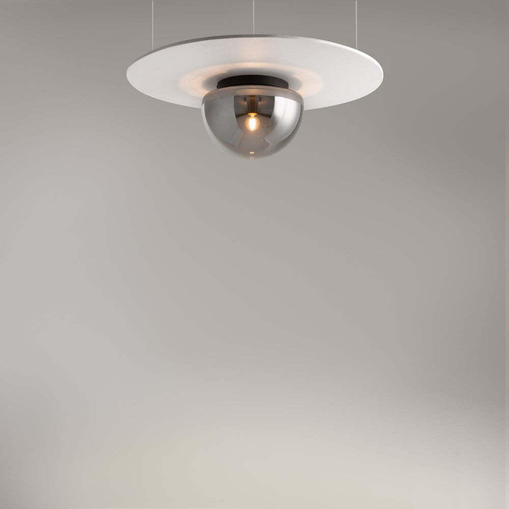 Glassy Ceiling Lamp In Black-Maytoni-South Charlotte Fine Lighting