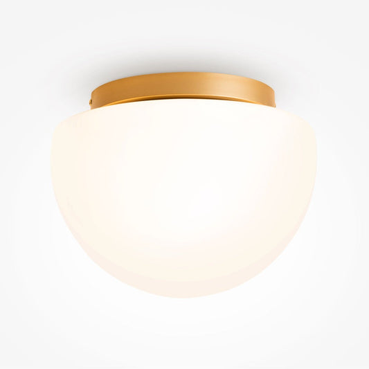 Glassy Ceiling Lamp With Gold Styling-Maytoni-South Charlotte Fine Lighting