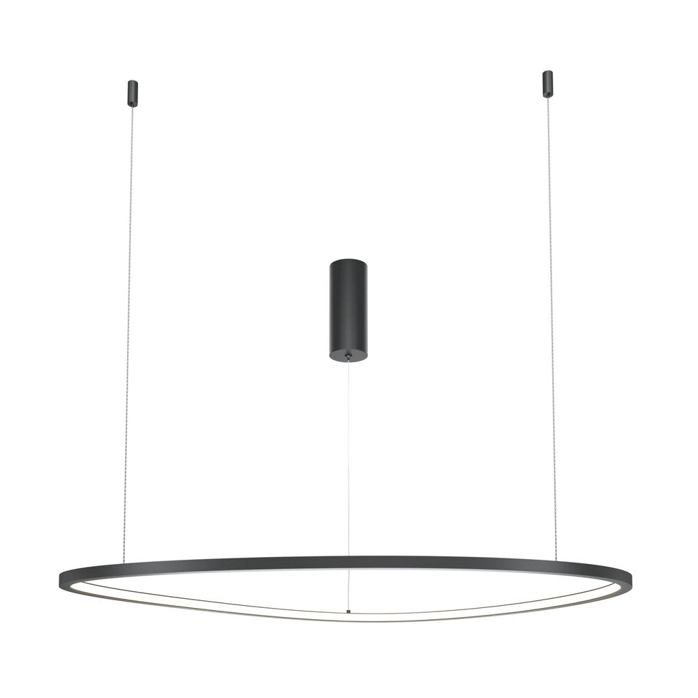 Glint Pendant Lamp In Black - Large-Maytoni-South Charlotte Fine Lighting