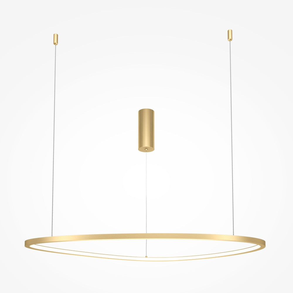 Glint Pendant Lamp With Brass Styling - Large-Maytoni-South Charlotte Fine Lighting