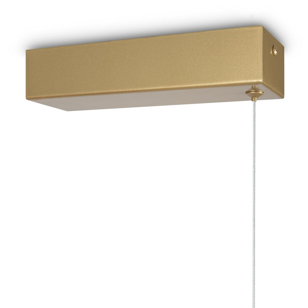 Halo Pendant Lamp With Brass Styling - Medium-Maytoni-South Charlotte Fine Lighting