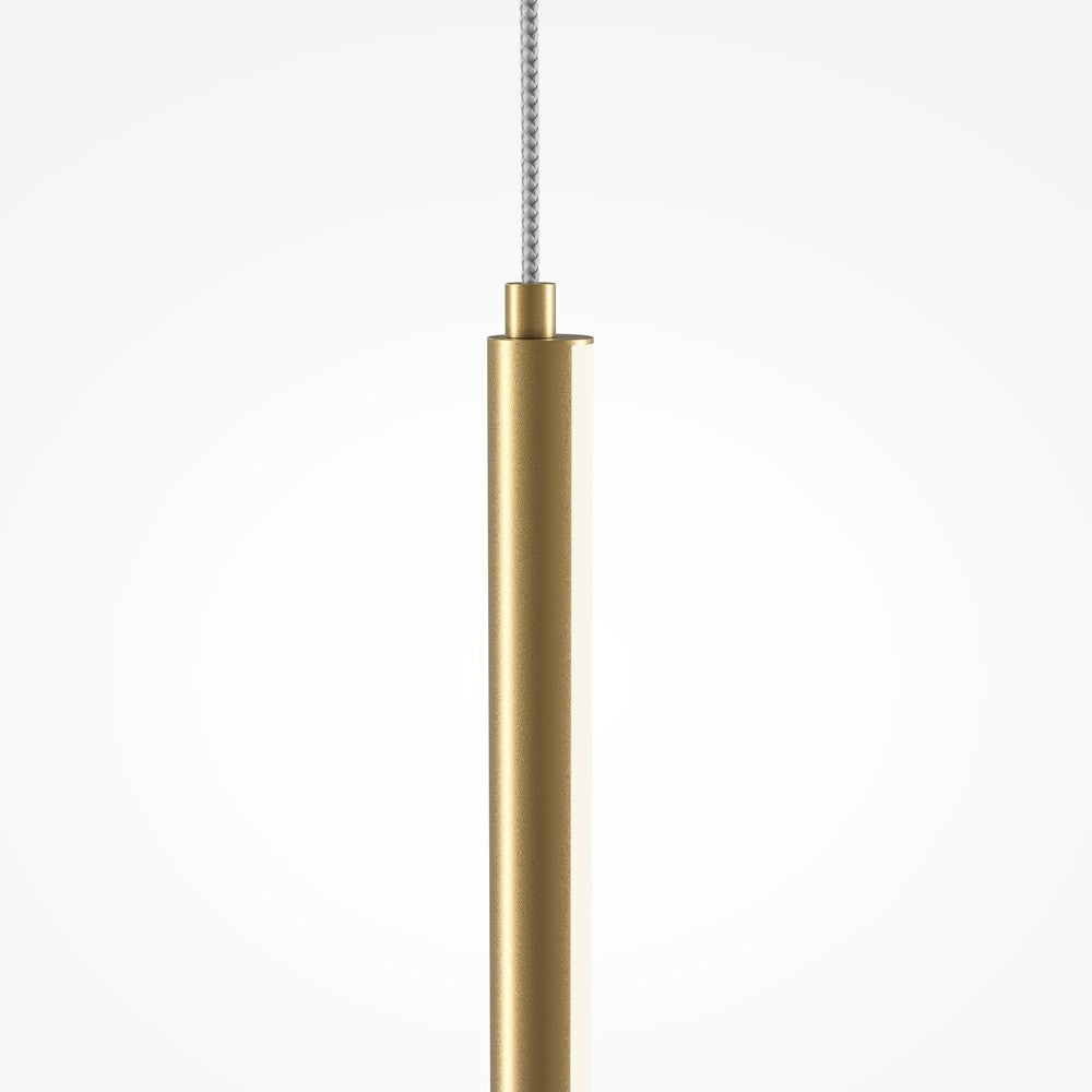 Halo Single Pendant Lamp With Brass Styling-Maytoni-South Charlotte Fine Lighting