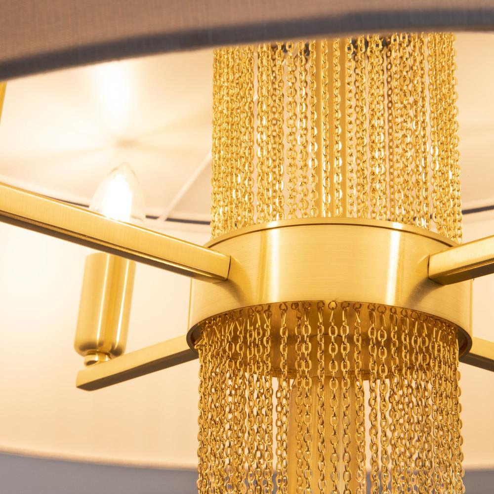 Impressive Chandelier With Gold Styling-Maytoni-South Charlotte Fine Lighting