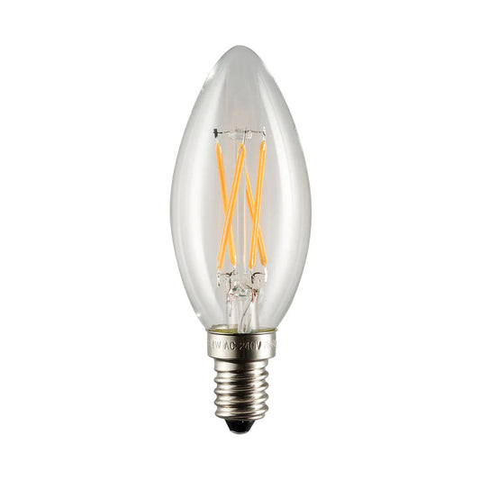 Iris LED Candle Bulb in size E14 sold by South Charlotte Fine Lighting
