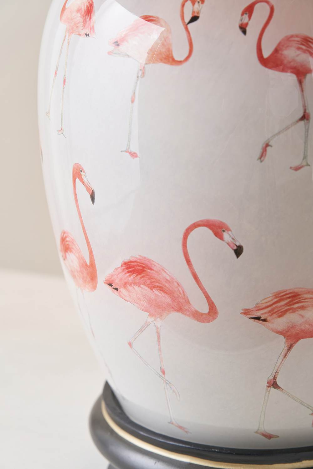 Flamingo Medium Glass Table Lamp Base