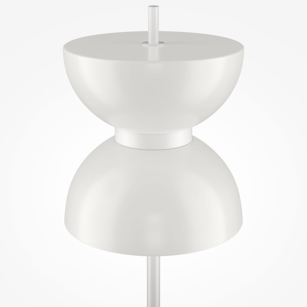 Kyoto Floor Lamp In White-Maytoni-South Charlotte Fine Lighting