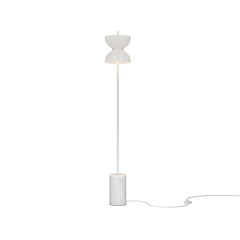 Kyoto Floor Lamp In White-Maytoni-South Charlotte Fine Lighting