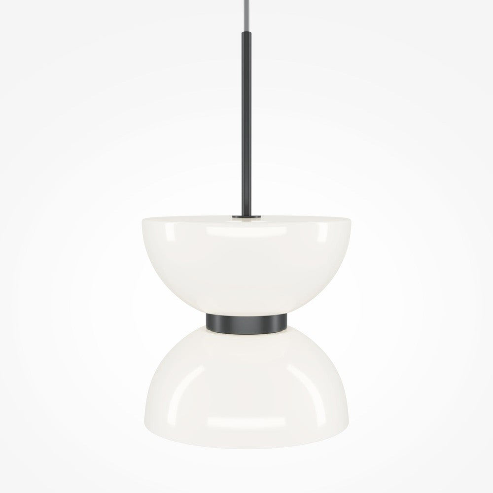 Kyoto Pendant Lamp In Black - Wide-Maytoni-South Charlotte Fine Lighting