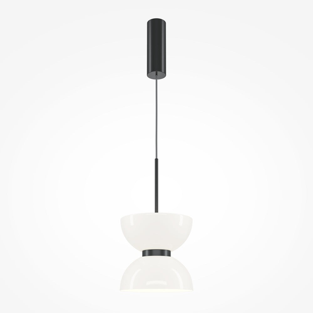 Kyoto Pendant Lamp In Black - Wide-Maytoni-South Charlotte Fine Lighting