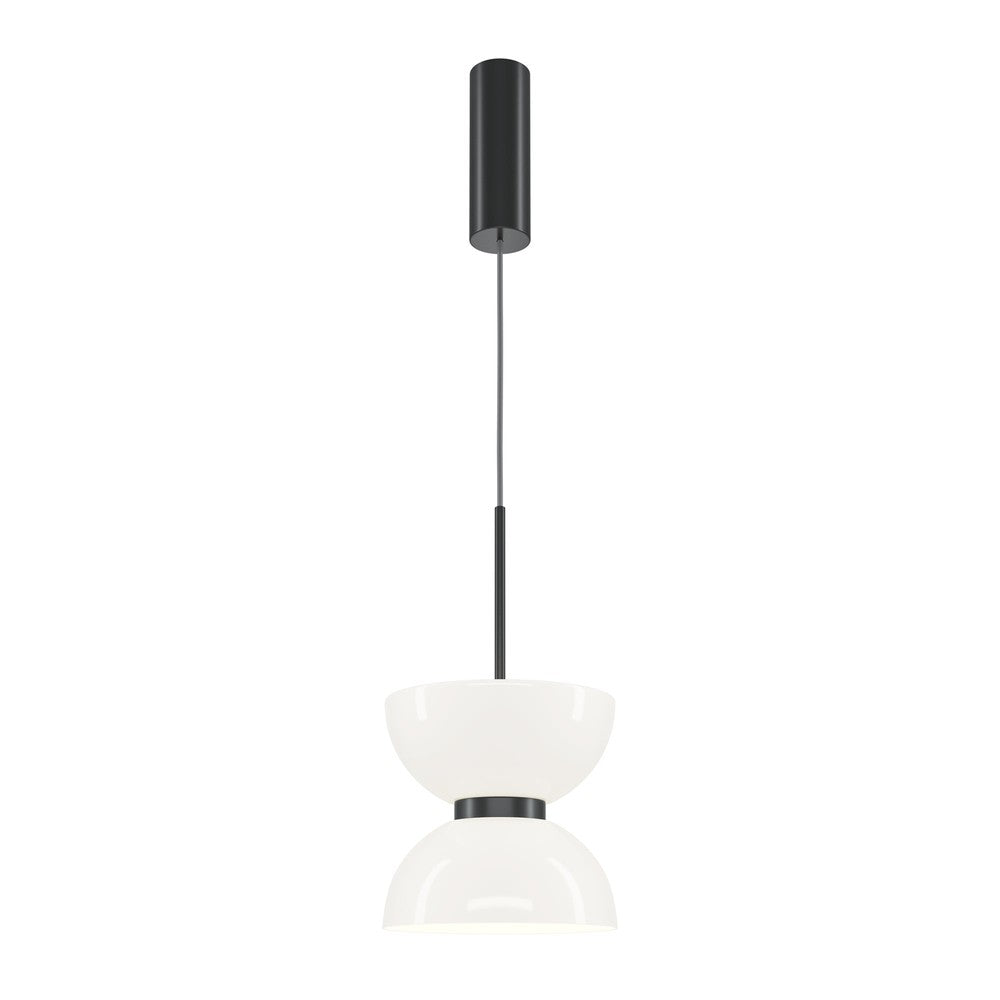 Kyoto Pendant Lamp In Black - Wide-Maytoni-South Charlotte Fine Lighting