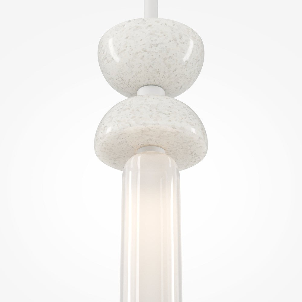 Kyoto Pendant Lamp Wide In White-Maytoni-South Charlotte Fine Lighting