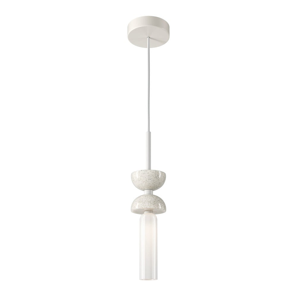 Kyoto Pendant Lamp Wide In White-Maytoni-South Charlotte Fine Lighting