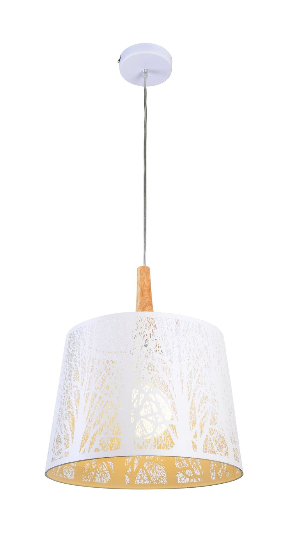 Lantern Pendant Lamp In White-Maytoni-South Charlotte Fine Lighting